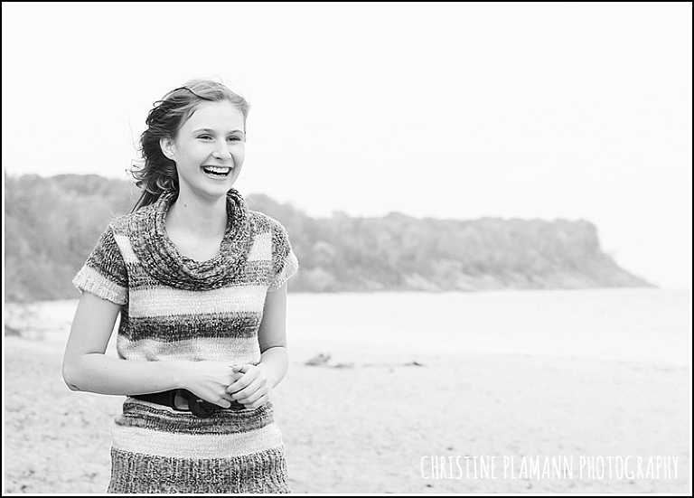 family photos on the beach in milwaukee